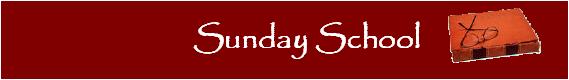 Sunday School heading